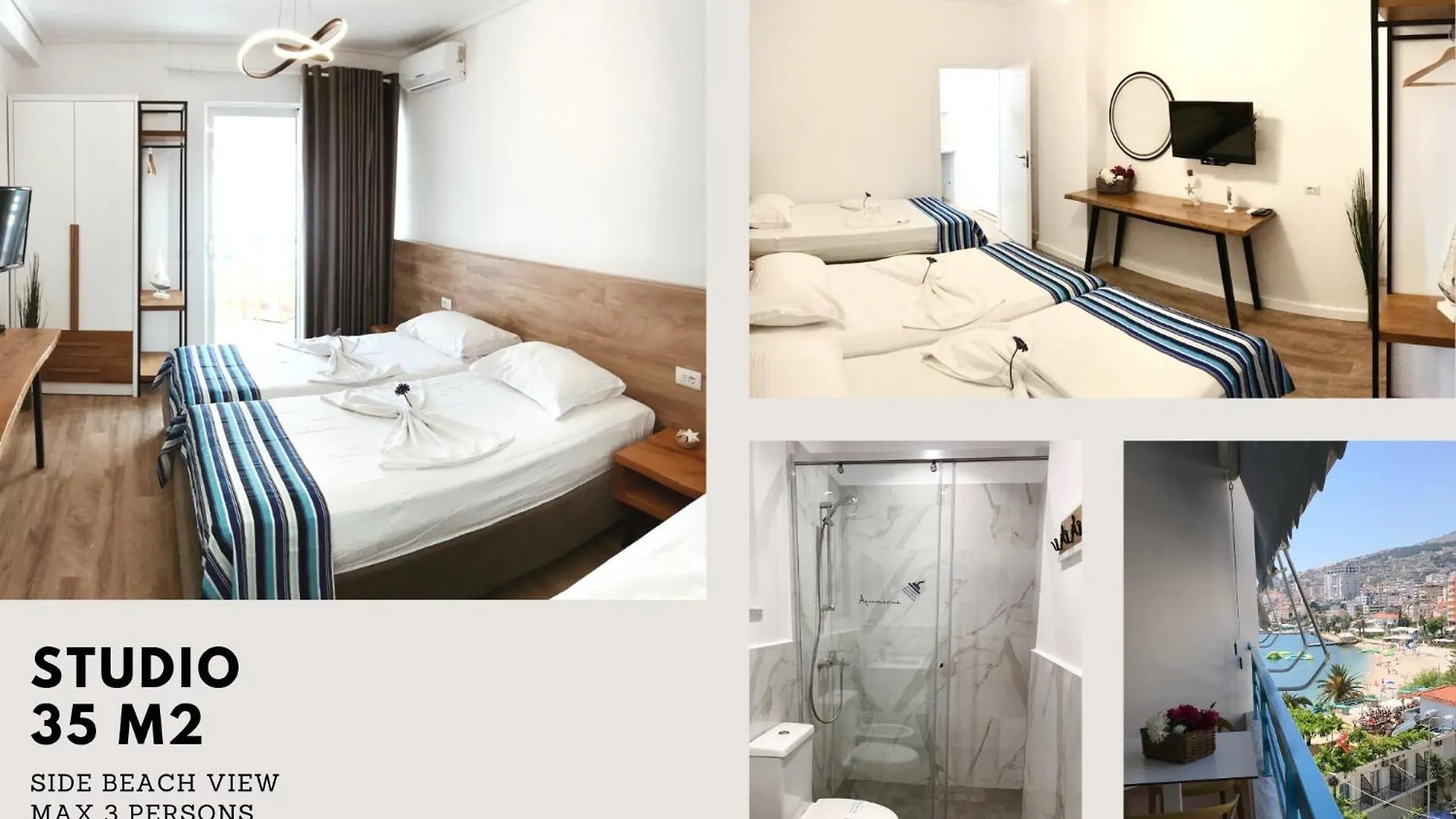 Aquamarine Apartments Sarandë Albánie